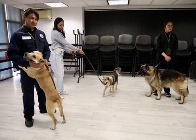 Gradúan a primer binomio canino para prevenir la entrada del Gusano Barrenador del Ganado en Jalisco