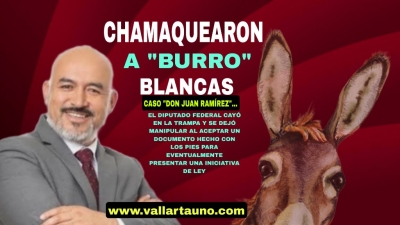 Chamaquean al diputado “Burro” Blancas con el caso del lanzamiento, que no despojo, de “Don Juan Ramírez”