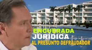 Le dan otra ‘encuerada’ al presunto defraudador Eduardo Valencia; interpreta amparos a conveniencia