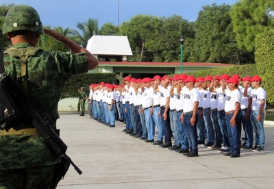 Jóvenes conscriptos inician formalmente su Servicio Militar