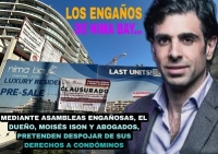 Con Asambleas engañosas, Moisés Ison pretende despojar de derechos a condóminos, presentes y futuros, de Nima Bay