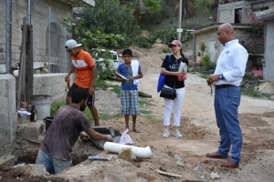 Saúl López comprometido con las colonias marginadas