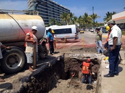 Avanza obra en la Avenida Francisco Medina Ascencio