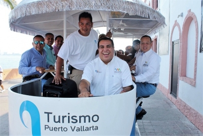 Cuenta Vallarta con un innovador y divertido atractivo turístico, “El Turicleto”