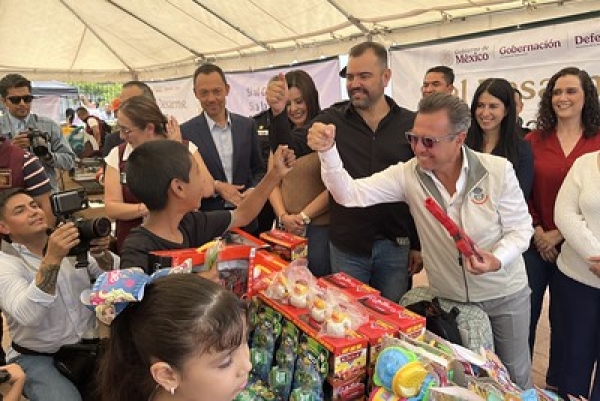 Acude Pablo Lemus Navarro, Gobernador de Jalisco, al arranque de campaña ‘Sí al Desarme, Sí a la Paz’