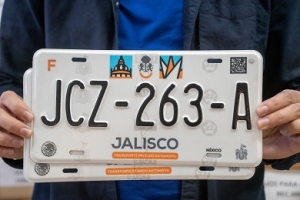 Avanza sustitución de placas vehiculares en Jalisco