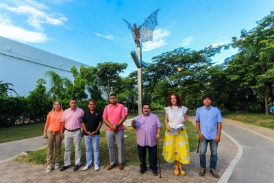 Incrementa Puerto Vallarta su patrimonio escultórico