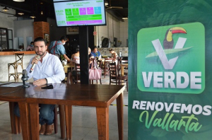 Munguía candidato de proyectos: Partido Verde