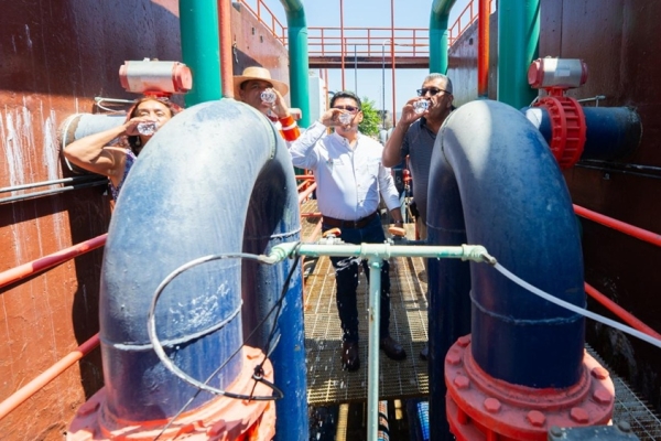 SEAPAL realiza recorrido en instalaciones con representantes de sectores de la sociedad