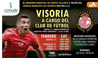 El Club Toluca busca talentos en Puerto Vallarta