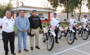 Refuerzan Policía y Tránsito con más motocicletas