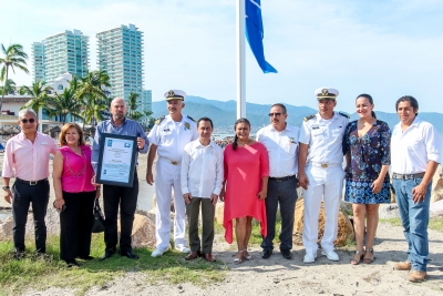 Bandera ‘Blue Flag’ certifica calidad de la Playa de Oro