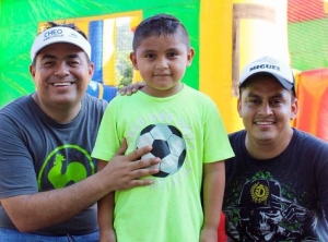 La alegría visitó la colonia San Esteban