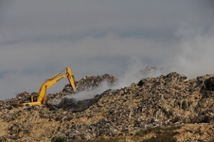 Otro incendio en el basurero del Gavilán, ya fue controlado