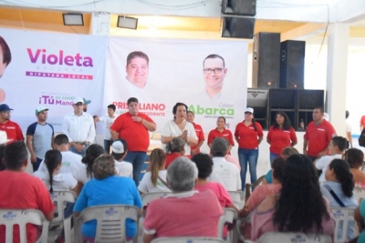 Violeta gestionará recursos para Planta de Tratamiento de Yelapa