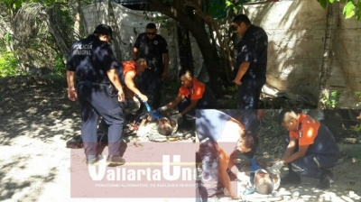 Tras “levantarlo”, lo golpean, le vendan los ojos y lo tiran en Playa Grande