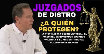 Juez no se atreve a dictar orden de reaprehensión vs el defraudador Eduardo Valencia; exhibe miedo… y magistrados protegen al delincuente