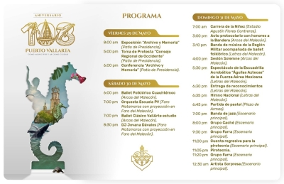¡Todo listo para celebrar el Aniversario 108 de Puerto Vallarta!