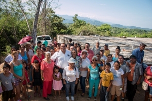 Creyó en Dávalos y gracias a ella muchas familias tendrán agua