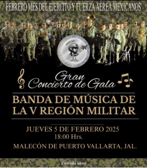 Gran Concierto de Gala de la Banda de Música de la V Región Militar