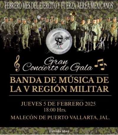 Gran Concierto de Gala de la Banda de Música de la V Región Militar