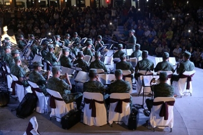 Magnifica presentación de la Banda de Música de la V Región Militar