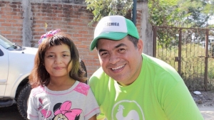 Cheo Aréchiga, siempre listo para apoyar