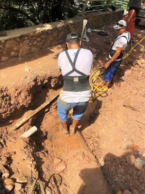 Realiza SEAPAL segunda etapa de rehabilitación de línea al tanque Iturbide