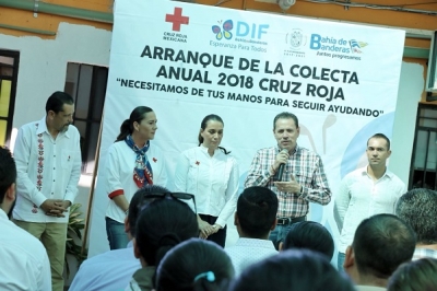 Donativo Histórico para reactivar la Cruz Roja en Bahía de Banderas: Jaime Cuevas