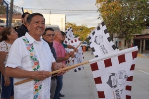 Inauguran obras viales e hidrosanitarias en Las Juntas