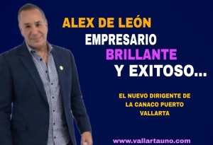 Alejandro de León, el nuevo rostro de la CANACO Puerto Vallarta