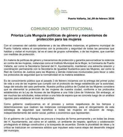Prioriza Luis Munguía políticas de género y mecanismos de protección para las mujeres