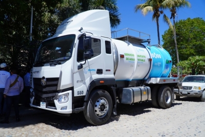 Servicio gratuito de Pipas beneficia a más de 7 mil vallartenses mensualmente