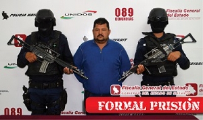 Formal Prisión para homicida de Acaponeta