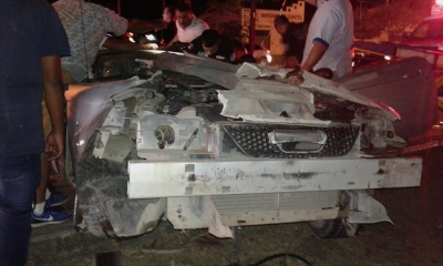 Presumía su Mustang como si fuera rápido y furioso y murió frente a la zona militar