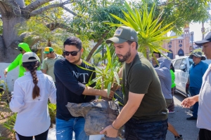 Parque Hidalgo renace con jornada de mejora urbana