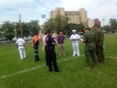 Coordinan protocolos de seguridad para el Festival Internacional de Pirotecnia