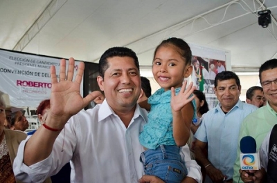 “Cuando se quiere, se puede”: Roberto González es candidato oficial por el PRI