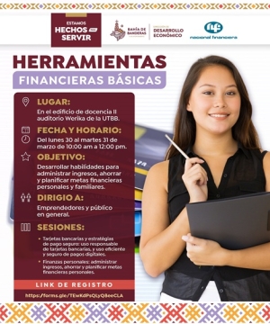 Impulsa Gobierno Municipal de Bahía de Banderas capacitación en finanzas personales