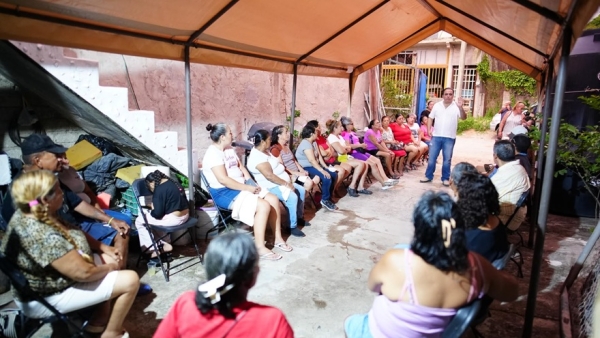 Mediante asambleas informativas Juan Carlos Castro fortalece labores de la 4T