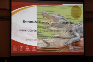 Se suma PC Puerto Vallarta a capacitación para manejo de cocodrilos