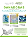 Concurso "Ballenas de Nuestro Puerto" premia a estudiantes destacados por su creatividad