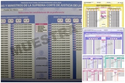 Todo lo que debes saber para votar este domingo 01 de junio en que se renovará el Poder Judicial
