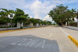 Gobierno de Bahía de Banderas entrega histórica obra de acceso al CECyTEN de San Juan de Abajo