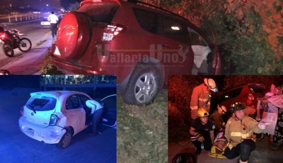 Rav 4 contra March frente a la zona naval; hay tres lesionados