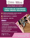 La Dirección de Desarrollo Económico de BB invita al Taller de Creación de Contenido para Redes Sociales