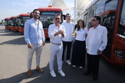 Consolida Gobierno de Jalisco modelo de transporte público en Puerto Vallarta con entrega de 31 unidades