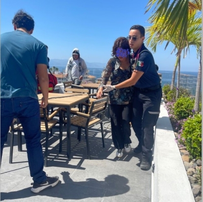 Elementos de Seguridad Pública y Protección Civil rescatan a joven tras intento de suicidio en la colonia Emiliano Zapata