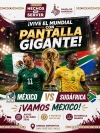 Gobierno de Bahía de Banderas invita a disfrutar del debut mundialista de la Selección Mexicana en pantalla gigante
