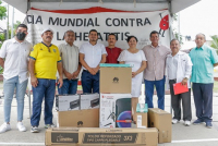 PV se unió a la jornada preventiva por el Día Mundial contra la Hepatitis